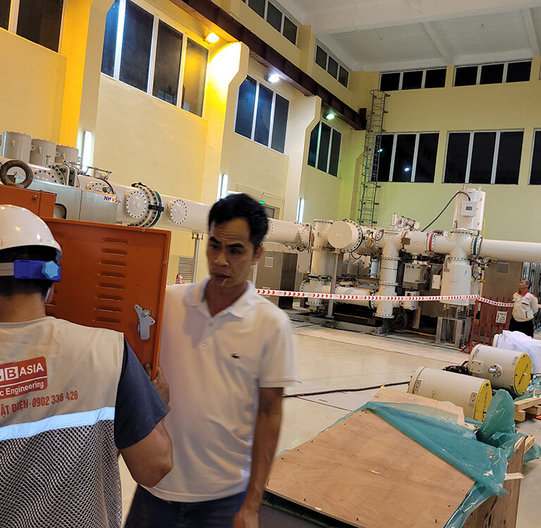 Xử lý khí SF6 cho trạm GIS 220 kV