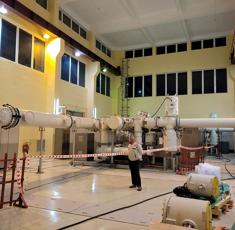 Xử lý khí SF6 cho trạm GIS 220 kV