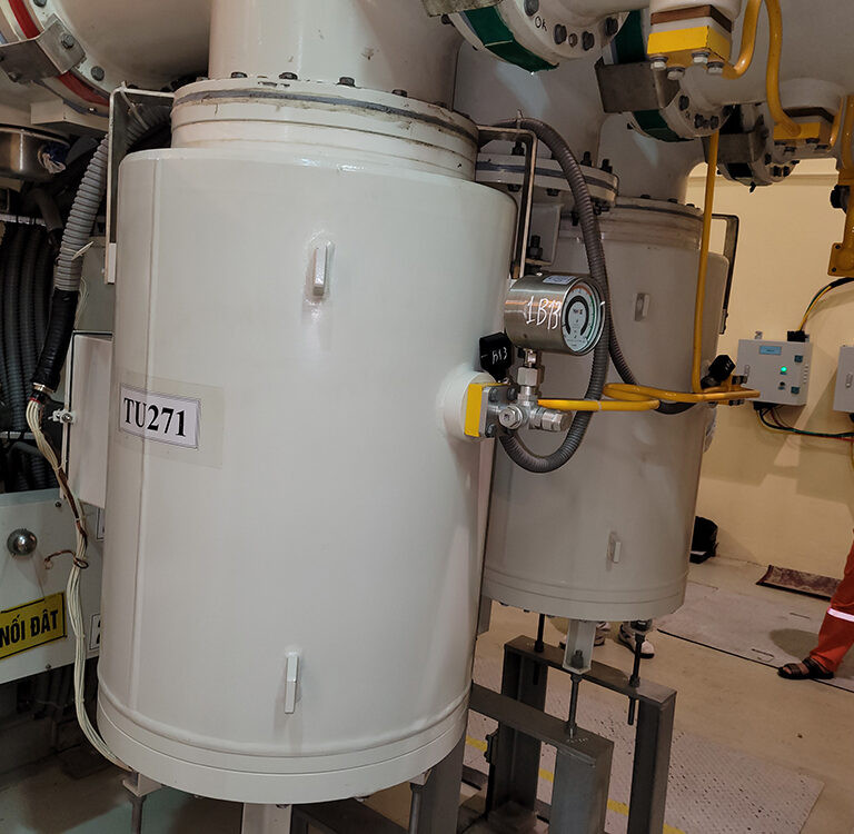 Xử lý khí SF6 cho trạm GIS 220 kV
